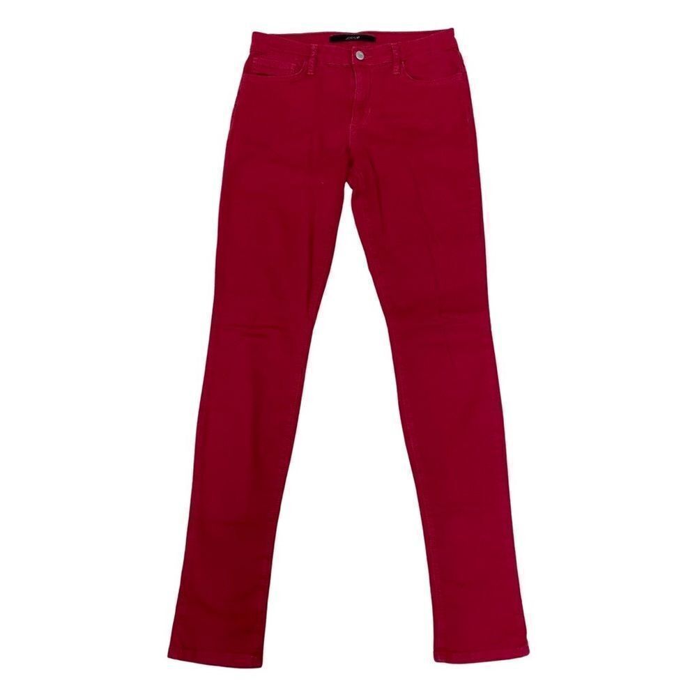JOE'S JEANS "The Icon" Hot Pink Mid-Rise Skinny Jeans - Long - Size 29